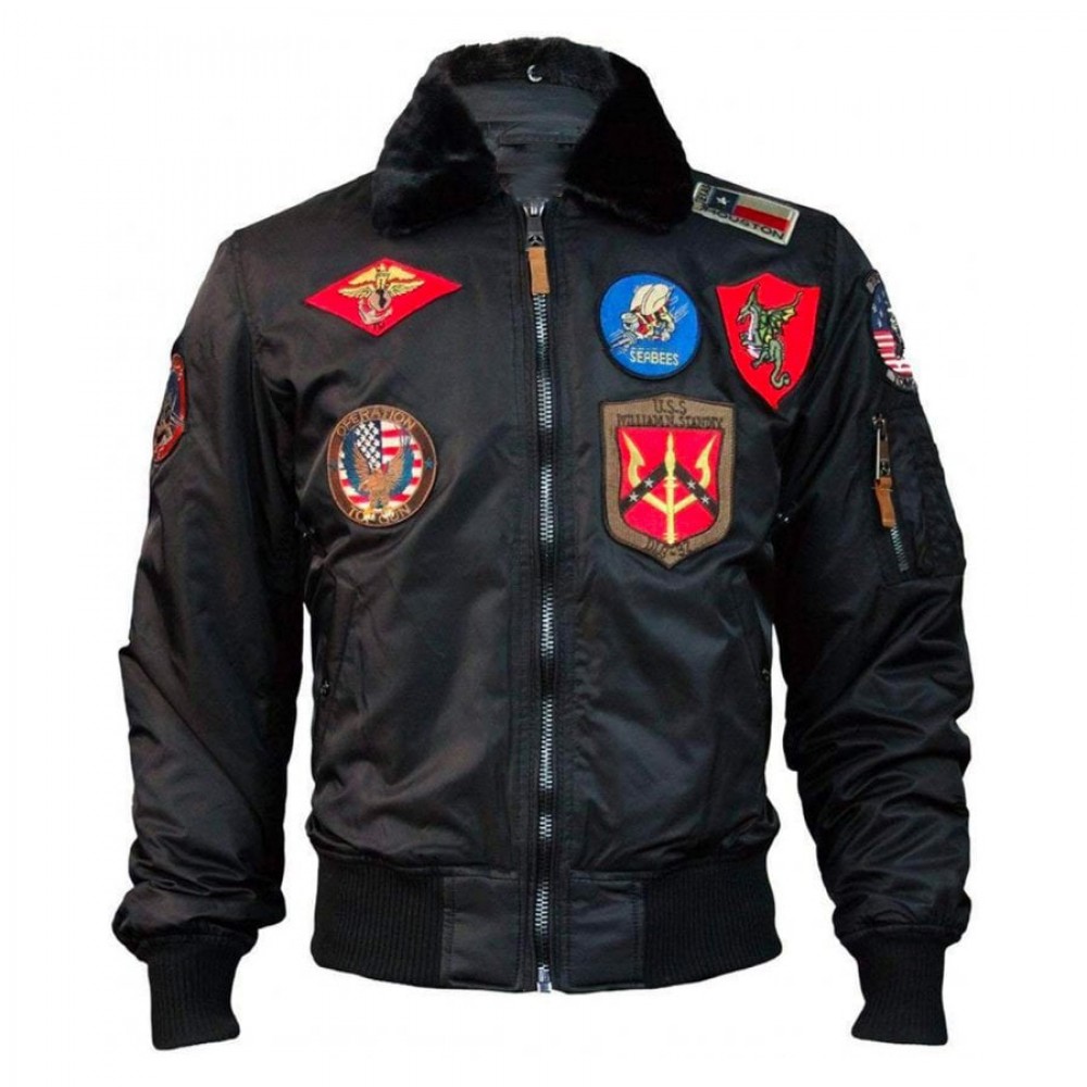 B-15 Jacket With Patches