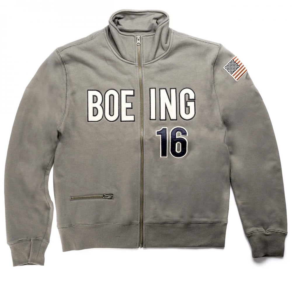 Boeing Full Zip Sweatshirt 