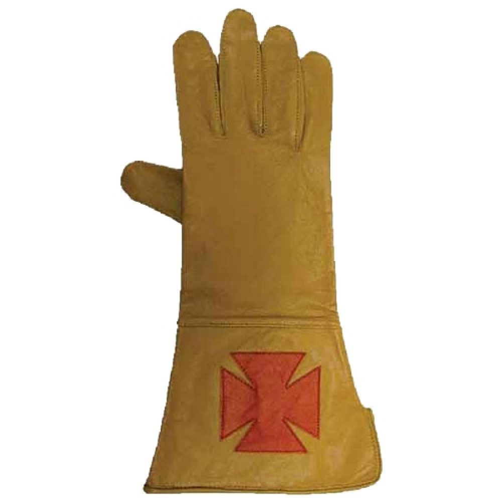 Leather & Cotton Gloves