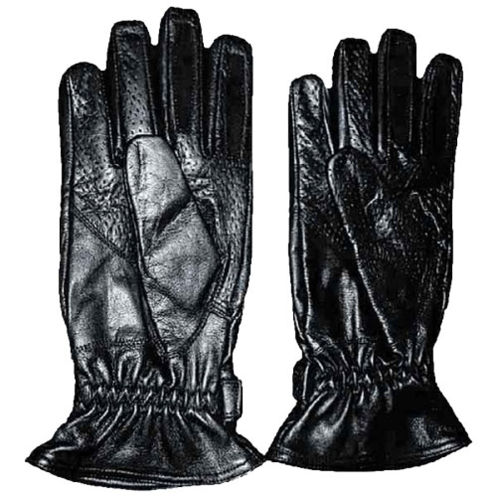 Leather & Cotton Gloves