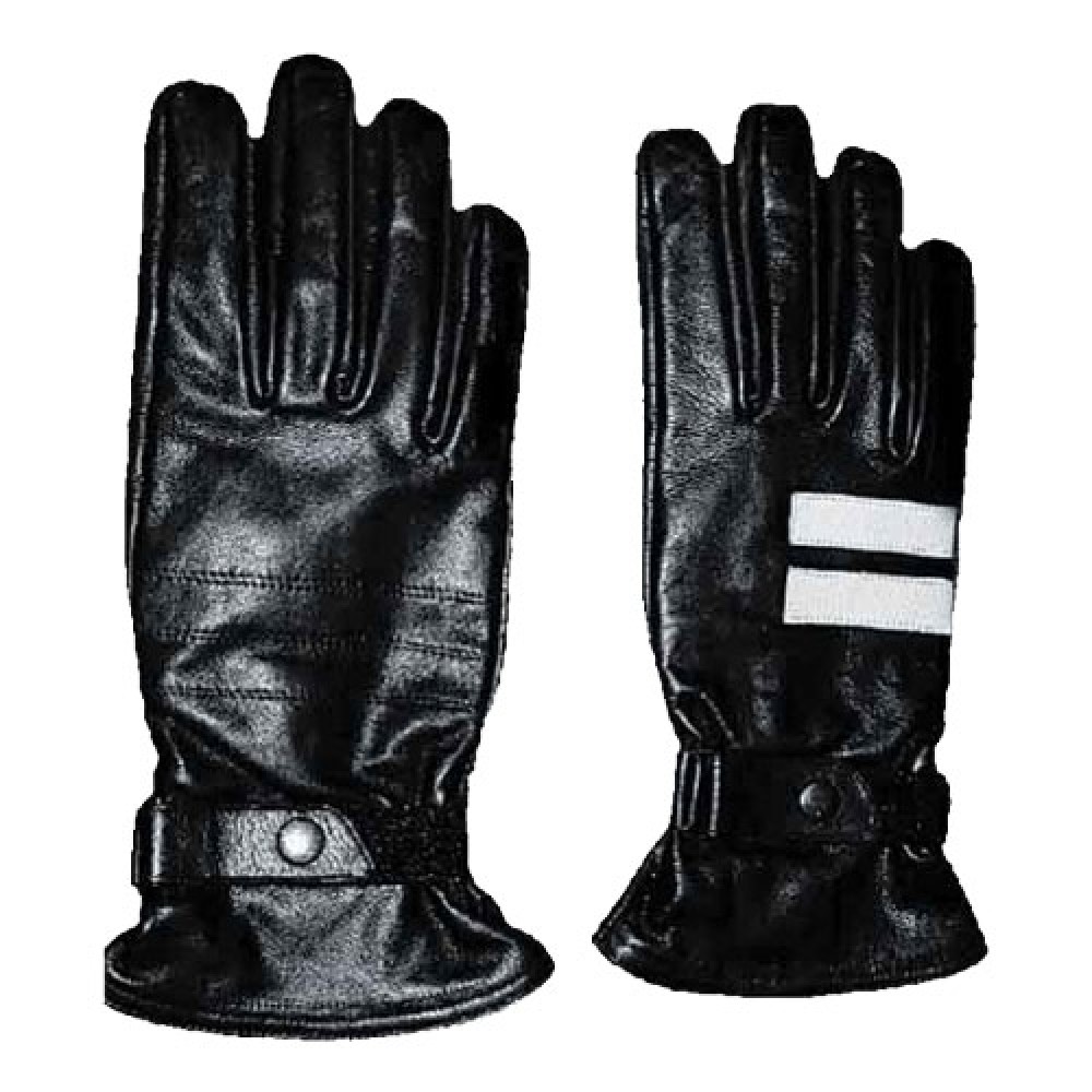 Leather & Cotton Gloves